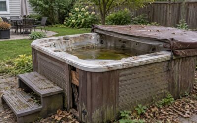 Old Hot Tub Taking Up Space? When Removal Makes More Sense Than Repair